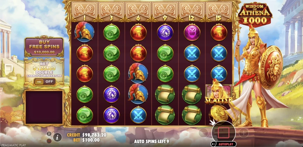 Wisdom of Athena 1000 Slot