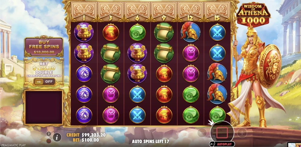 Wisdom of Athena 1000 Slot